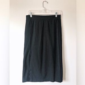 H&M High Waisted Midi Pencil Skirt w/ Slit M